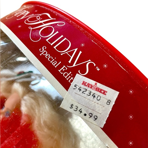 1988 Happy Holidays Barbie Doll, New in box! - Picture 5 of 8